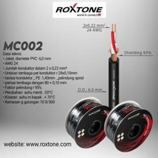 KABEL MICROPHONE STEREO (ISI 3) ROXTONE MC-002 101% ORIGINAL Kabel balance atau mic Roxtone MC002 / Kabel Mic Stereo Roxtone MC002