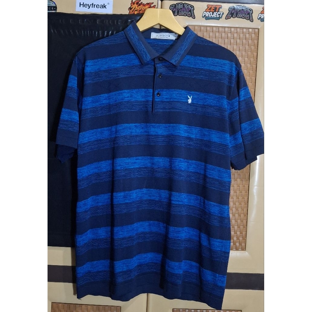 Polo Shirt / Kaos Polo Playboy - Bekas Second