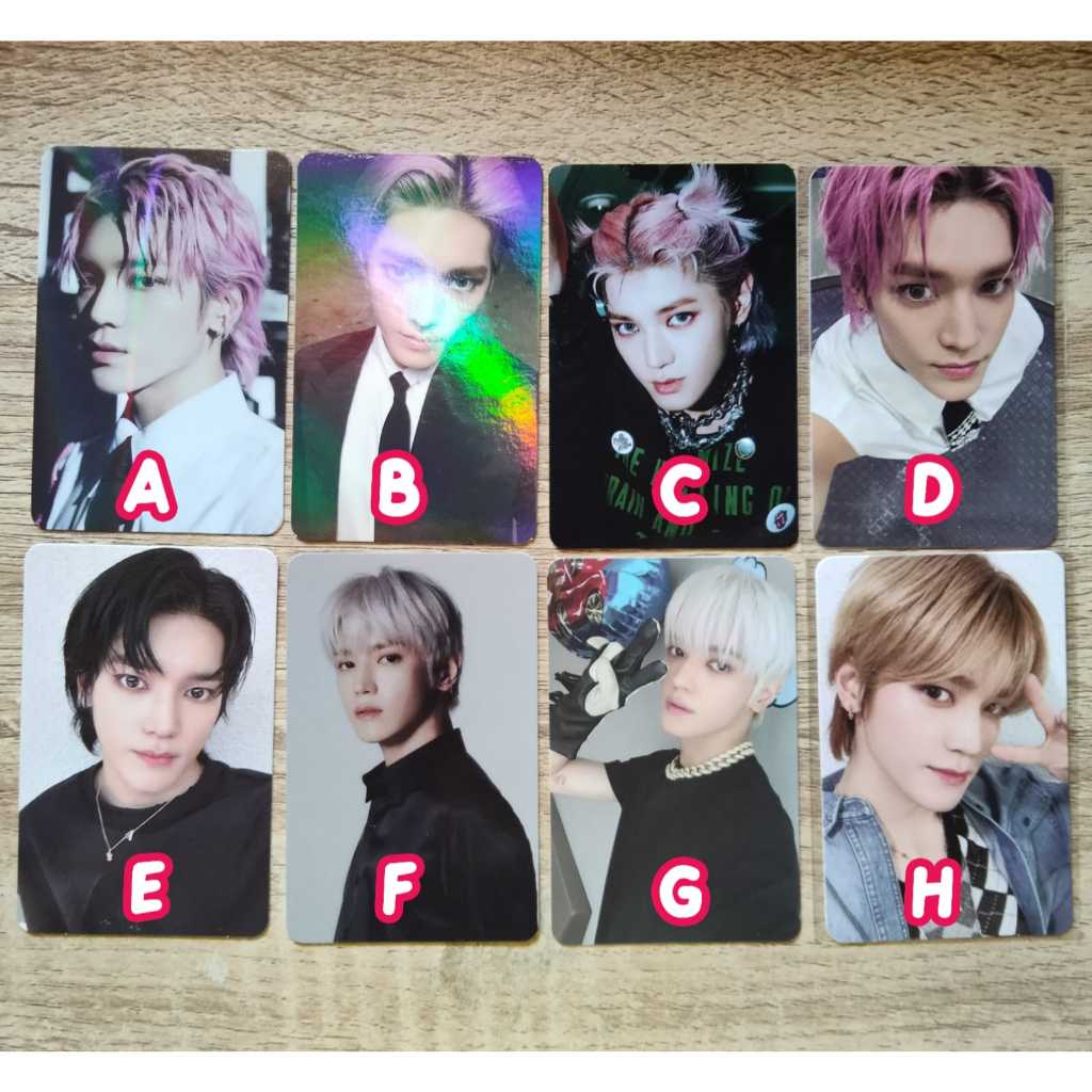 [READY STOCK] BACA DESKRIPSI - NCT 127 TAEYONG PHOTOCRAD | PC FACT CHECK WTMC SELCA