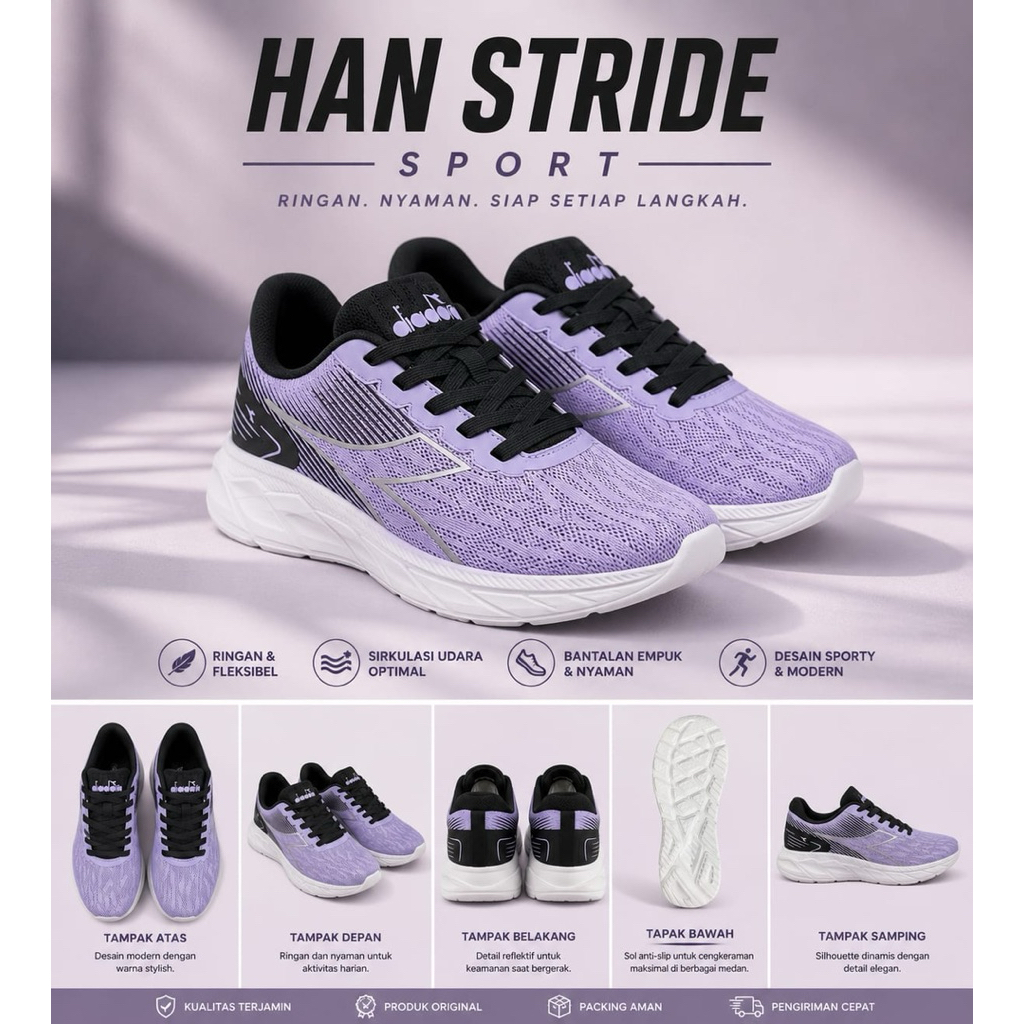 Diadora Pacro Women's Sneakers Shoes - Purple