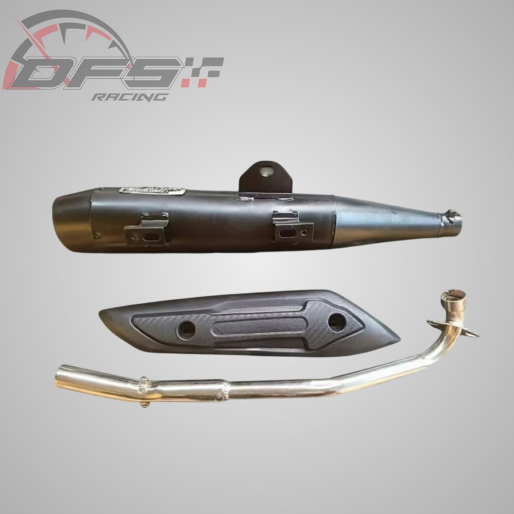 KNALPOT STANDAR RACING SUPRA X 125 ASTREA GRAND SUPRA LAMA KHARISMA REVO JUPITER VEGA SMASH SHOGUN