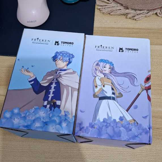 (PRE-ORDER) Official merch Tomoro X Frieren Color Change Tumbler Himmel & Frieren Official Sealed