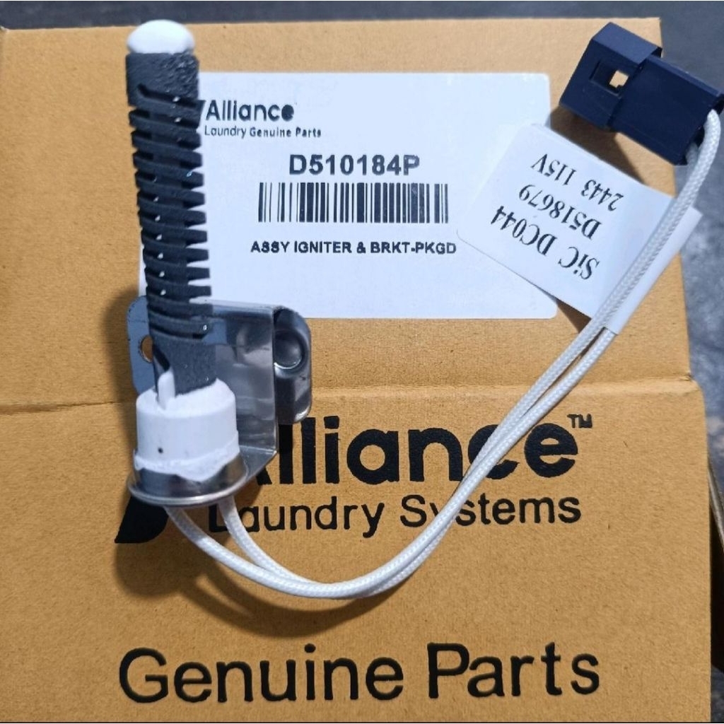 ignitor dryer speed queen