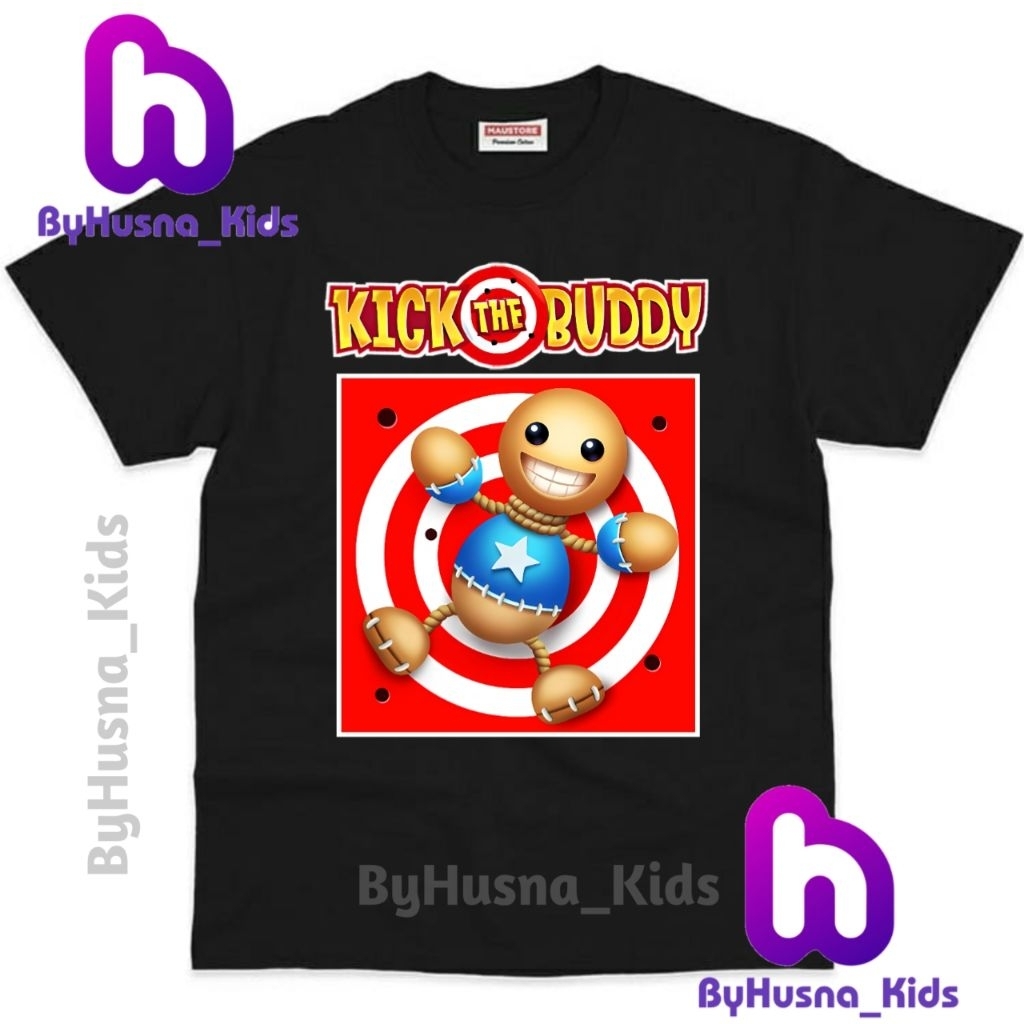 BAJU ANAK KAOS ANAK KICK THE BUDDY