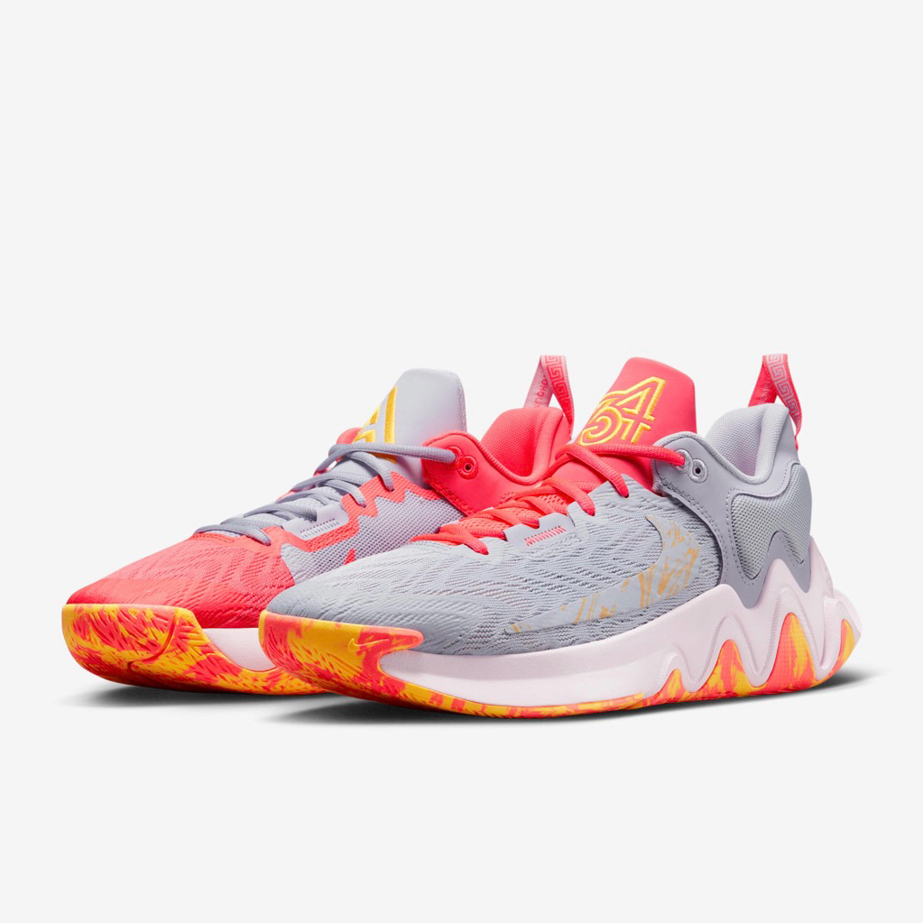 Sepatu Basket Pria Wanita Giannis Immortality 2 Hot Punch