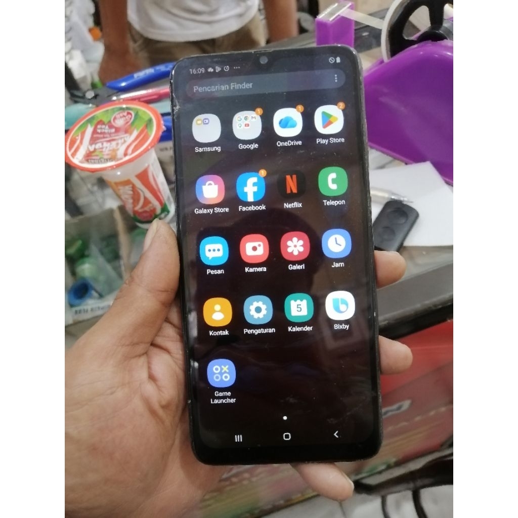 samsung A70 minus layak pakai mesin perawan