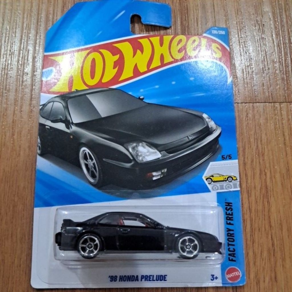 hotwheels 98 honda prelude