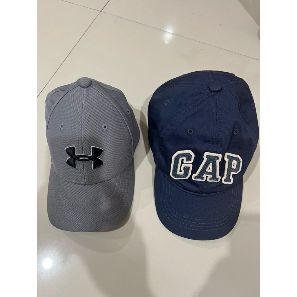 GAP under armour cap hat kids topi anak Preloved