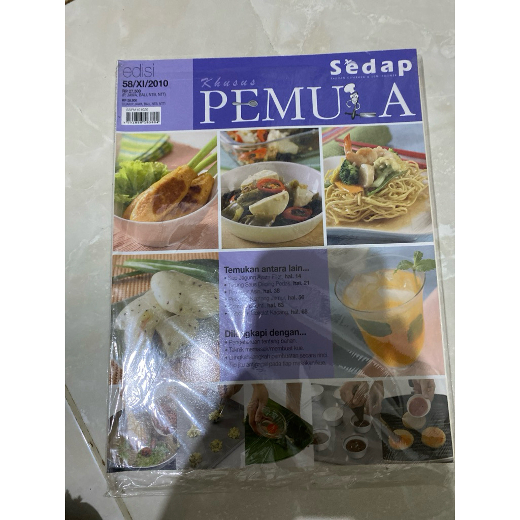 Majalah Sedap Khusus Pemula Edisi 58/11/2010