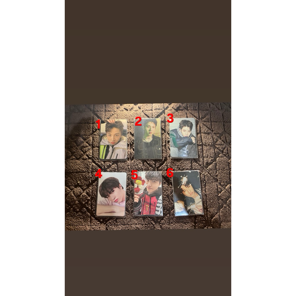 PHOTOCARD TREASURE OFFICIAL JUNGHWAN TUSMEL UBUN
