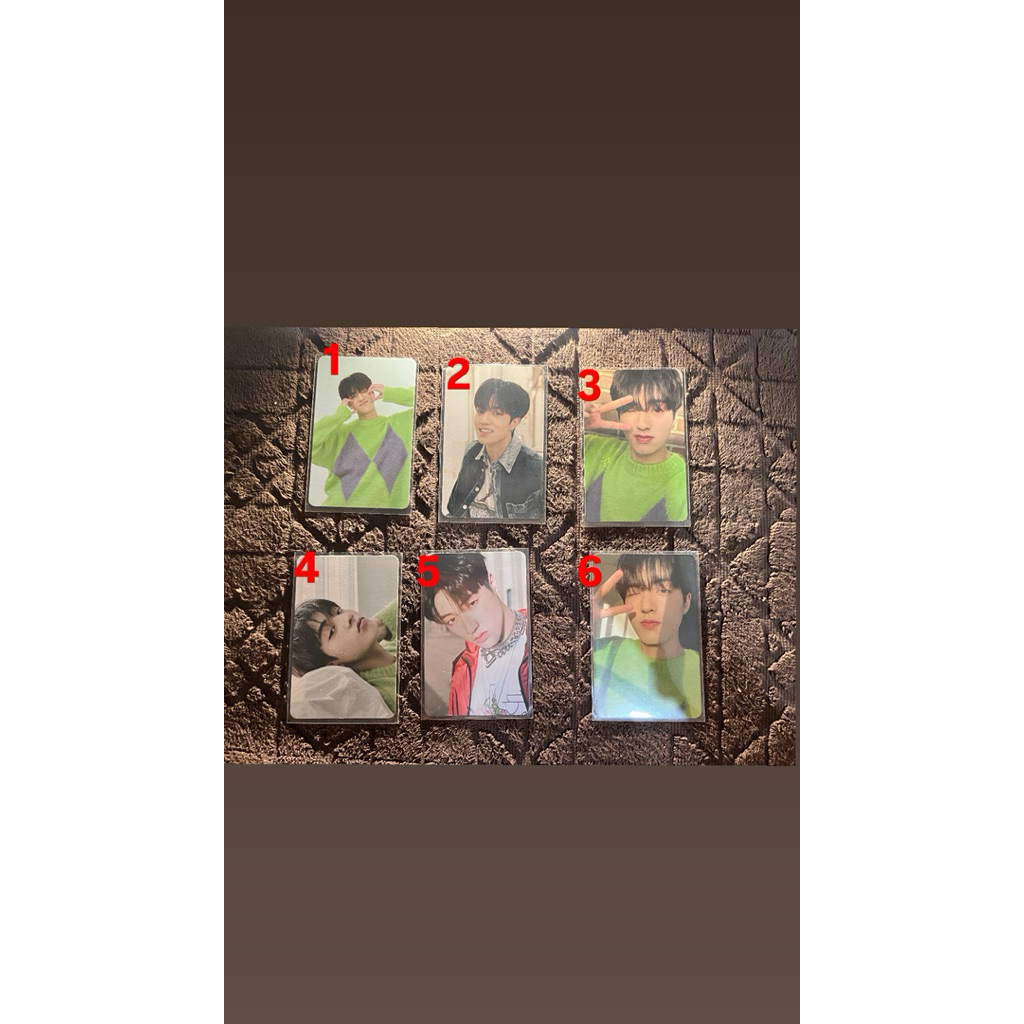 PHOTOCARD OFFICIAL TREASURE HARUTO TUSMEL CAHIL TIDURAN BATA MANYO WEVERSE