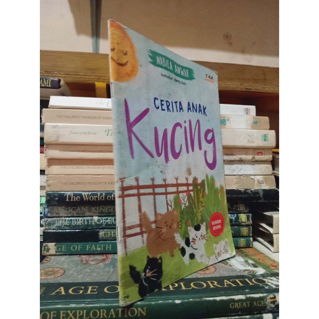 buku cerita anak kucing#rak atas
