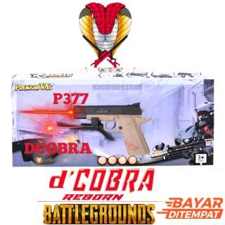 [M4MB4 P377]Mainan Tembakan Anak Dcobra  Infrared Gun P377