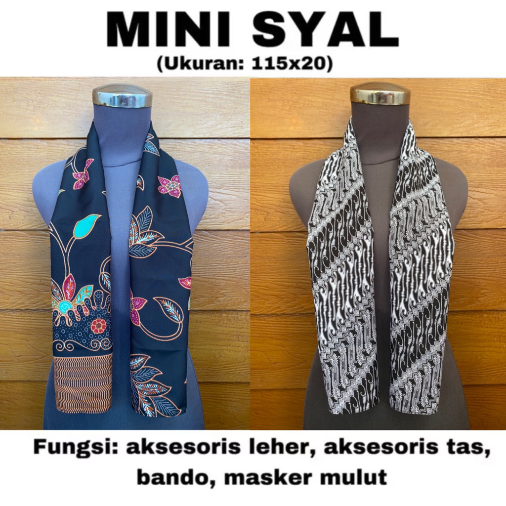 MINI SYAL/MINI SCRAFT syall motif wanita leher neckscarf fashion