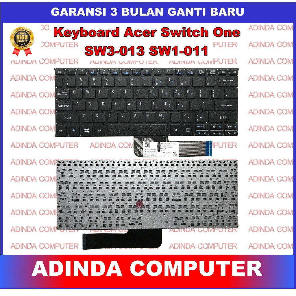 Keyboard Acer Aspire Switch One 10 10E SW3-013 SW1-011 SW3 SW3-013P SW5 SW5-011 SW5-012 SW5-012P