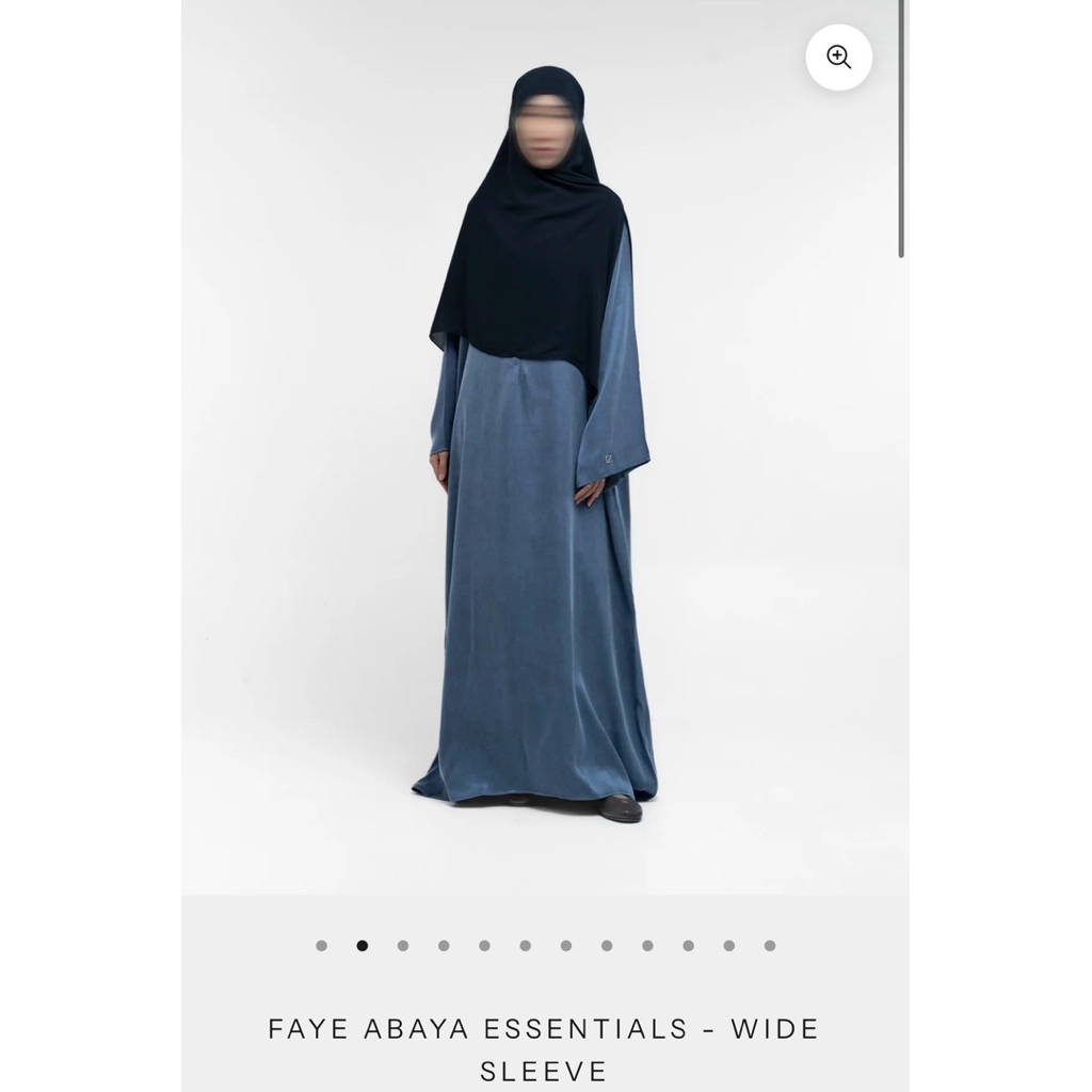Taza Faye Wide Sleeve NWT Denim Blue