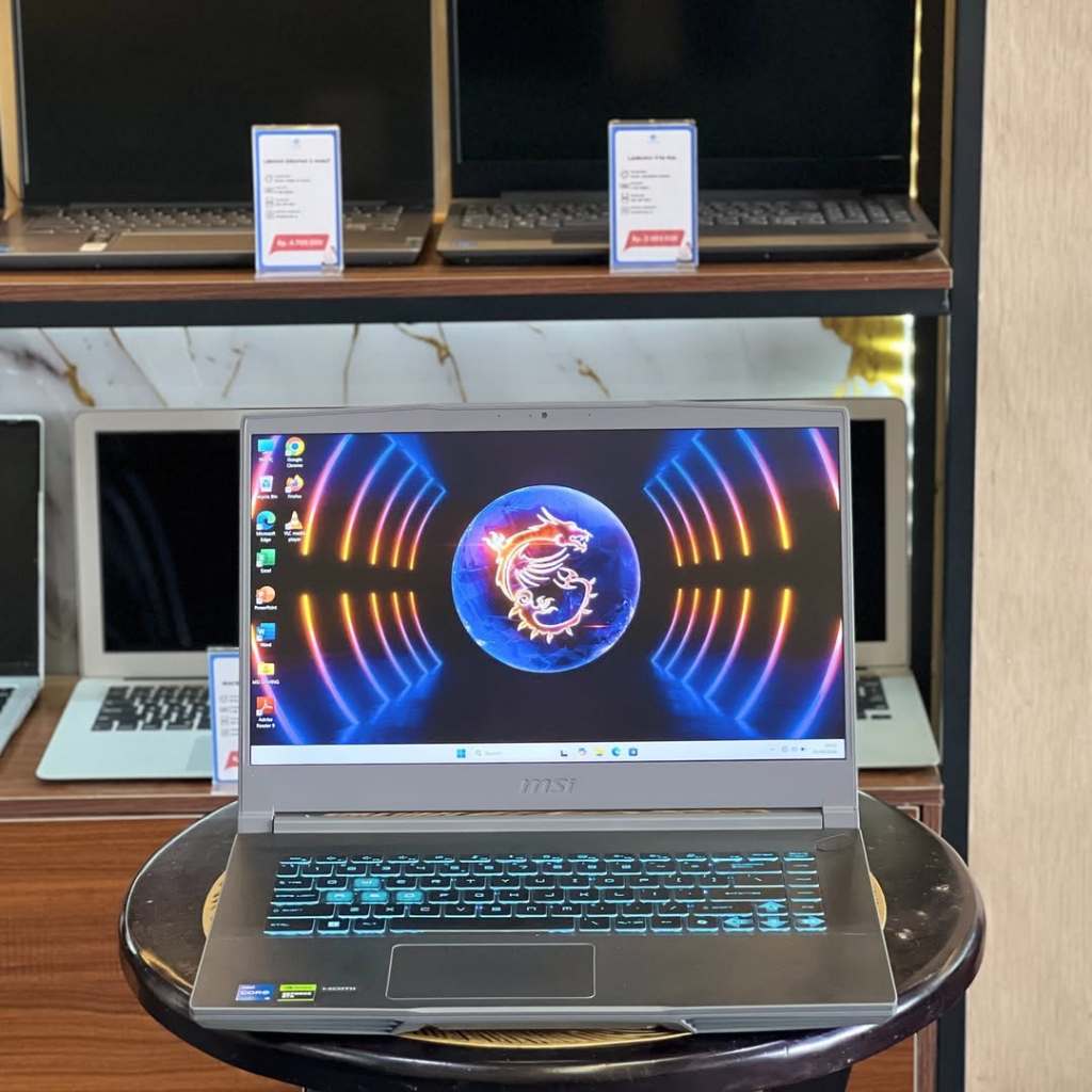 TERMURAH LAPTOP MSI THIN 15 B12UCXCORE I5-12450H/SSD512GB/RAM8GB/BERGARANSI