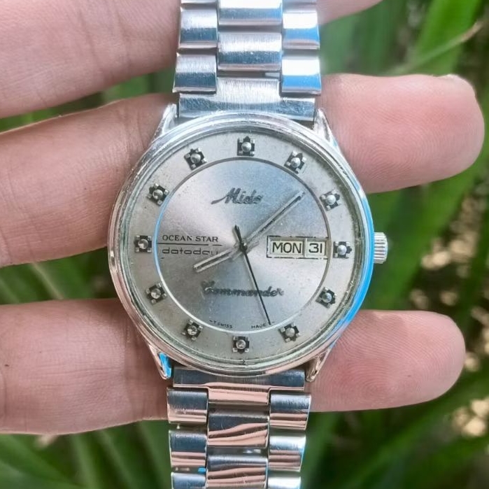 Jam Tangan Mido Commander Datoday Automatic