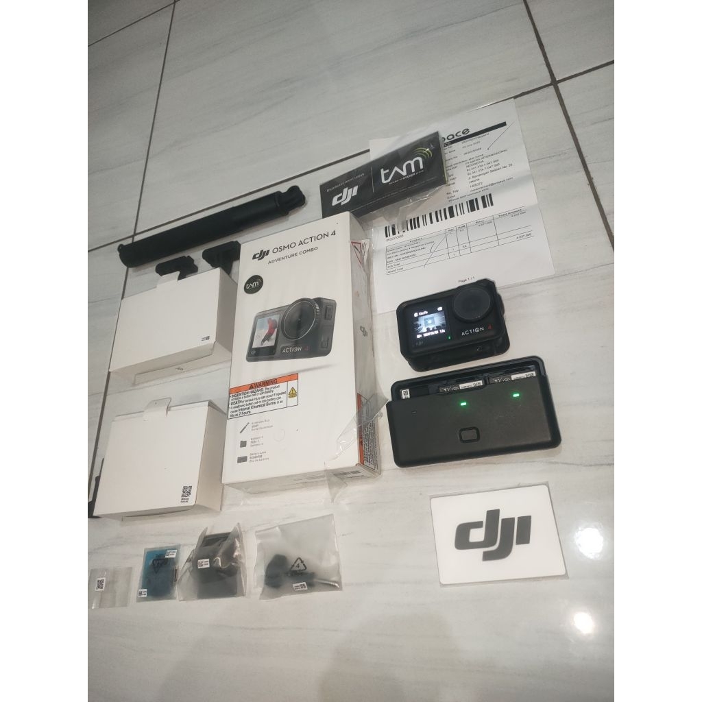 DJI osmo action 4 adventure combo bekas
