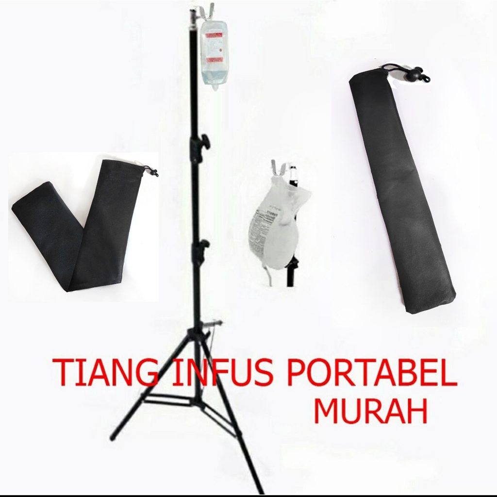 TIANG INFUS PORTABLE HOMECARE