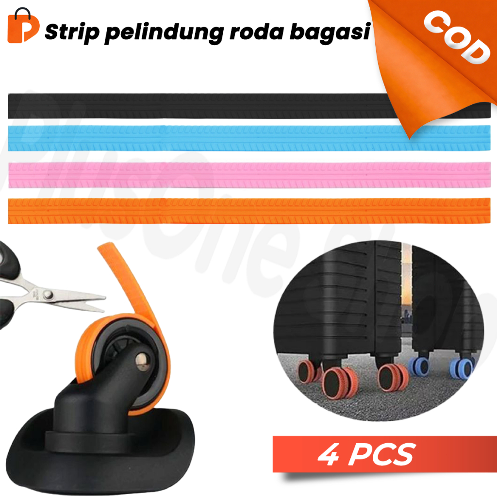 4pcs Ring/Strip Karet Roda Koper Pengganti - Material Silikon Berkualitas, 5 Variasi Warna, Peredam 