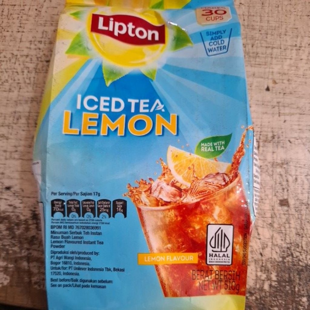 lipton ice lemon tea