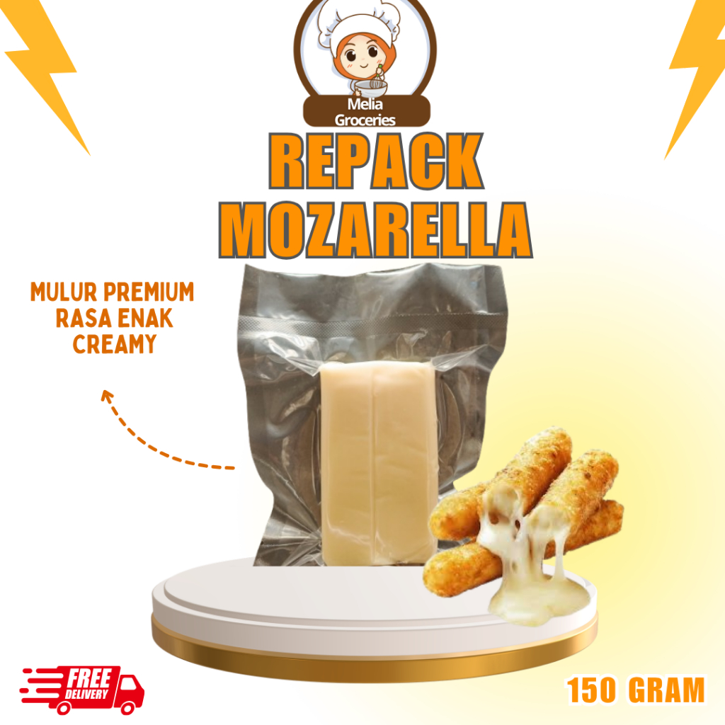 KEJU MOZARELLA/MOZARELLA REPACK/ENAK MURAH MULUR/ASLI MOZARELLA