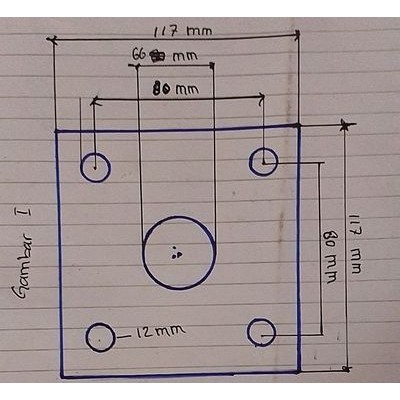 Besi Plat 10mm Potongan Custom 003