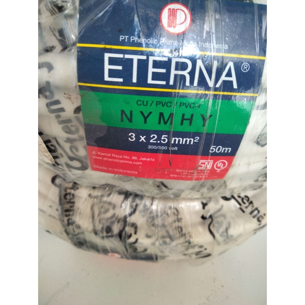 kabel enterna nymhy 3×2.5 50m
