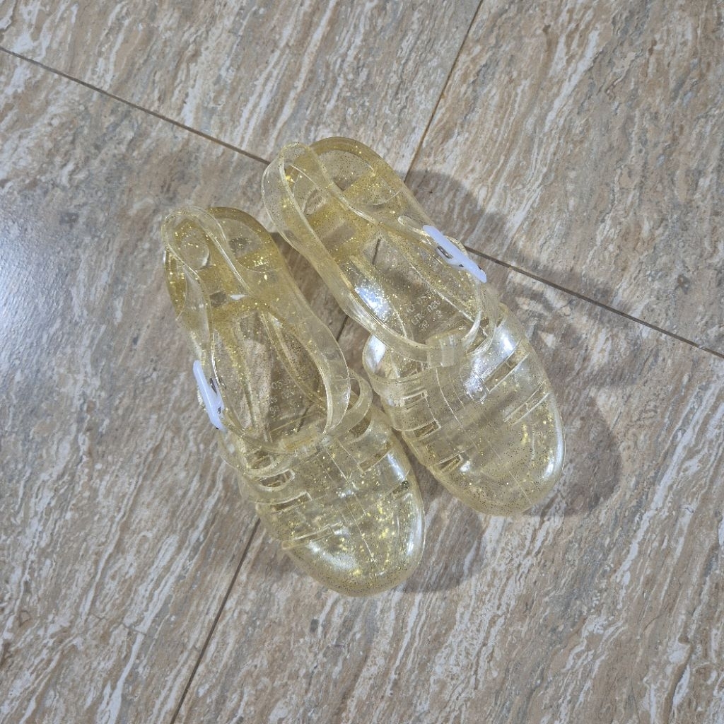 [Preloved] Wedges Jelly Gesper Sandal Wanita
