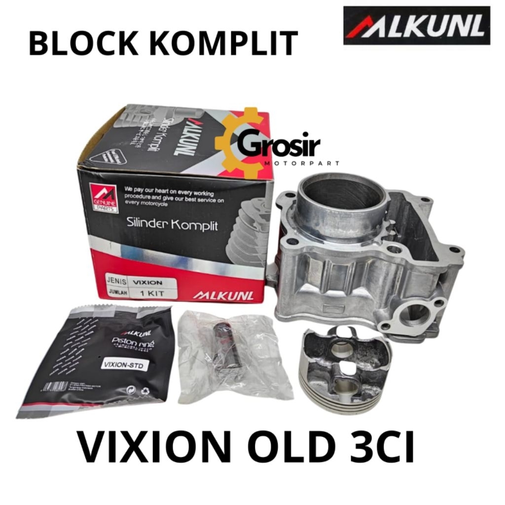 (Mlkunl) VIXION CYLINDER BLOCK BLOK VIXION