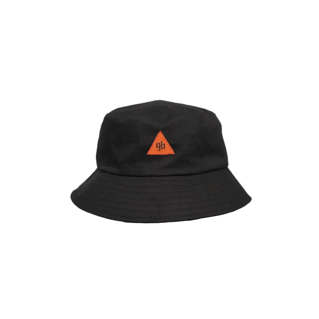 HUSTED TOPI MIRAGEZ BLACK BUCKET HAT