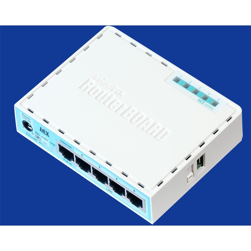Mikrotik RB750GR3 5 Port Gigabit Ethernet Mikrotik RB750GR3 Routerboard hEX