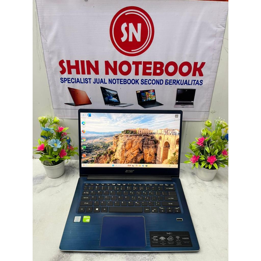 ACER SWIFT 3 CORE I7 GEN 8 RAM 12 GB SSD 512 GB DOUBLE VGA NVIDIA GEFORCE
