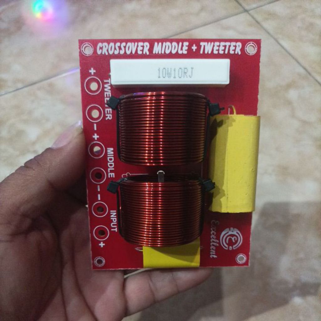 Crossover pasif middle plus tweter SI 004