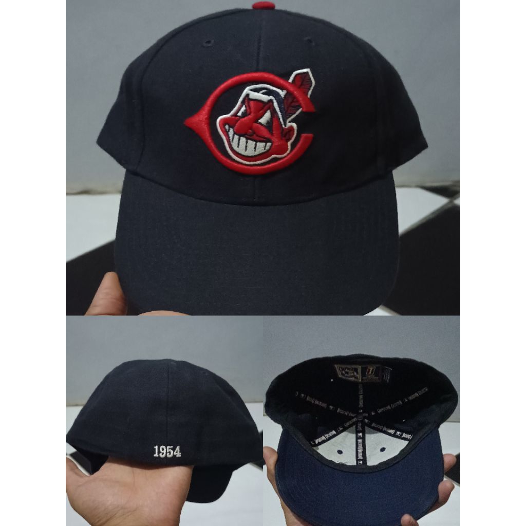topi mlb cleveland indians