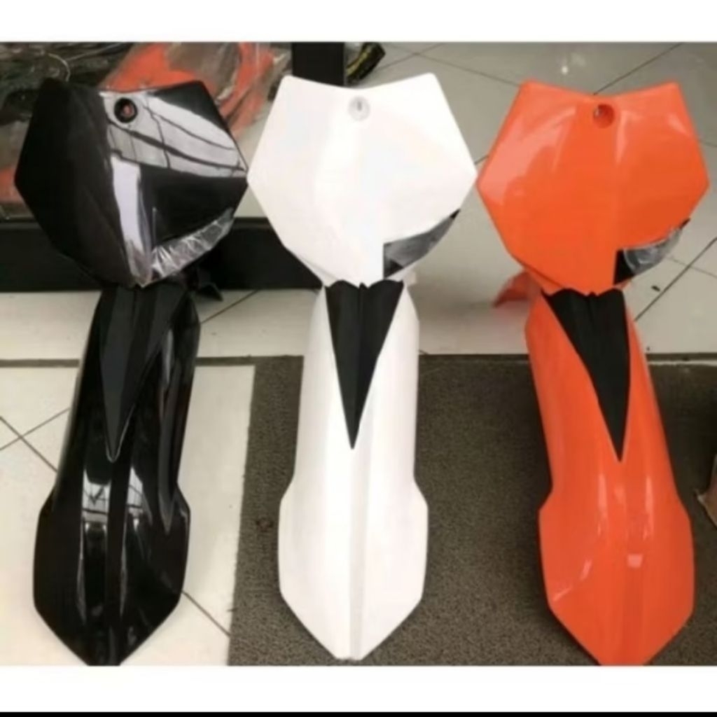 BODY KTM 85 2016 2 ITEM SPAKBOR DEPAN KTM 85 2016 COVER NOMER KTM 85 2016 MILAN TRAIL SUPERMOTO MOTO