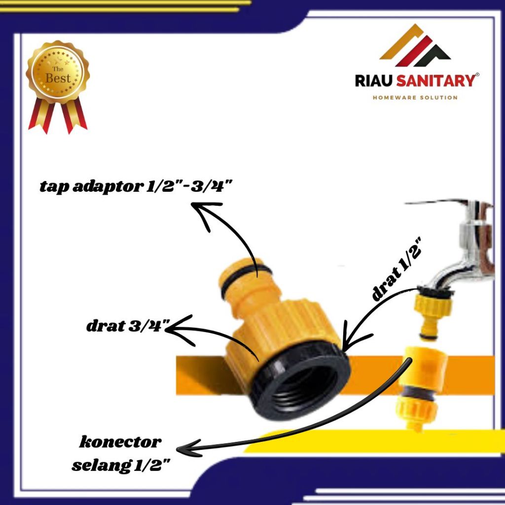 konektor selang bestguard, sambungan selang air, connector selang taman
