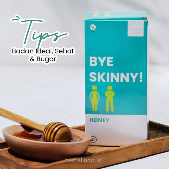 1 PCS - MADU BS HONEY BYE SKINNY BPOM - 350GR