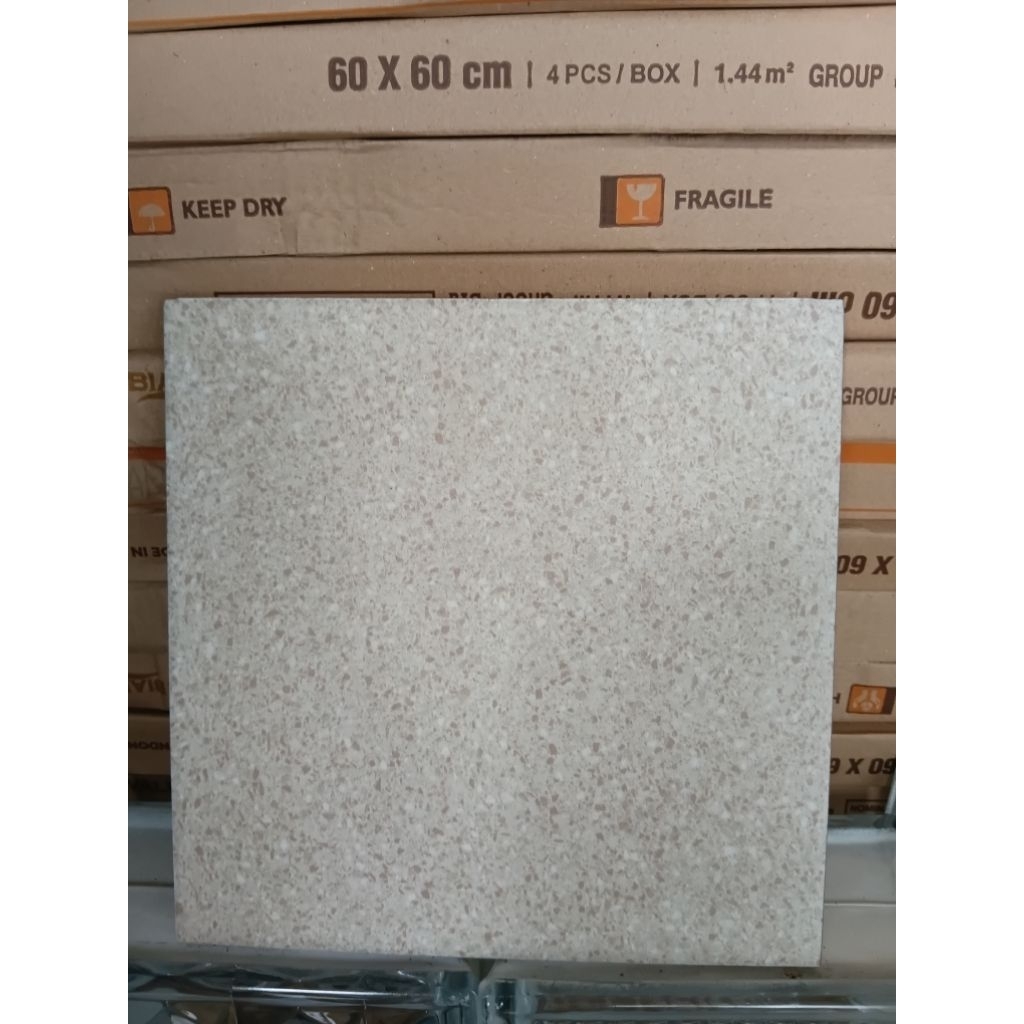 Keramik Lantai Kamar Mandi Kasar ASIA TILE 25x25 Roma Brown