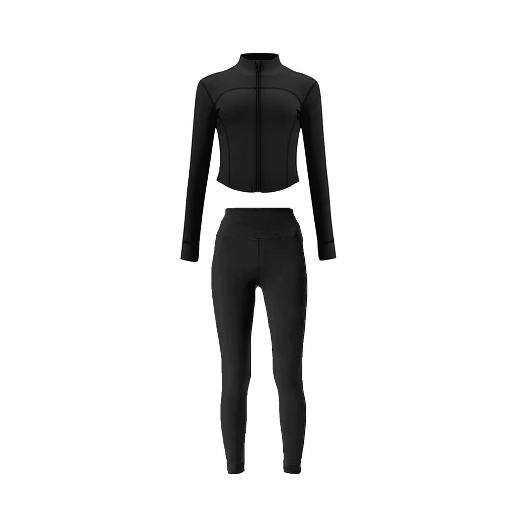 V3 - Setelan Jaket Olahraga Wanita Setelan Baju Zumba Setelan Jaket Gym Baju Olahraga Polos Wanita