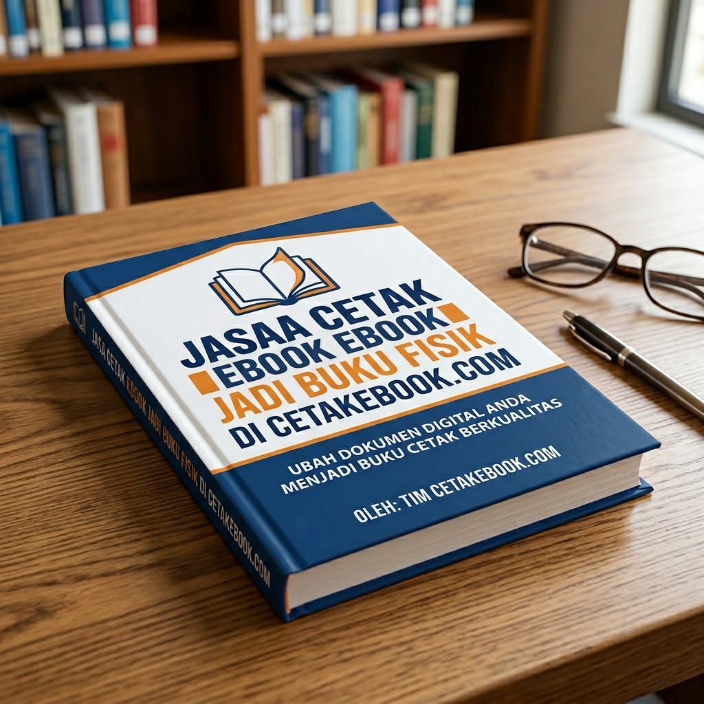 Print on Demand Cetak Ebook jadi buku softcover