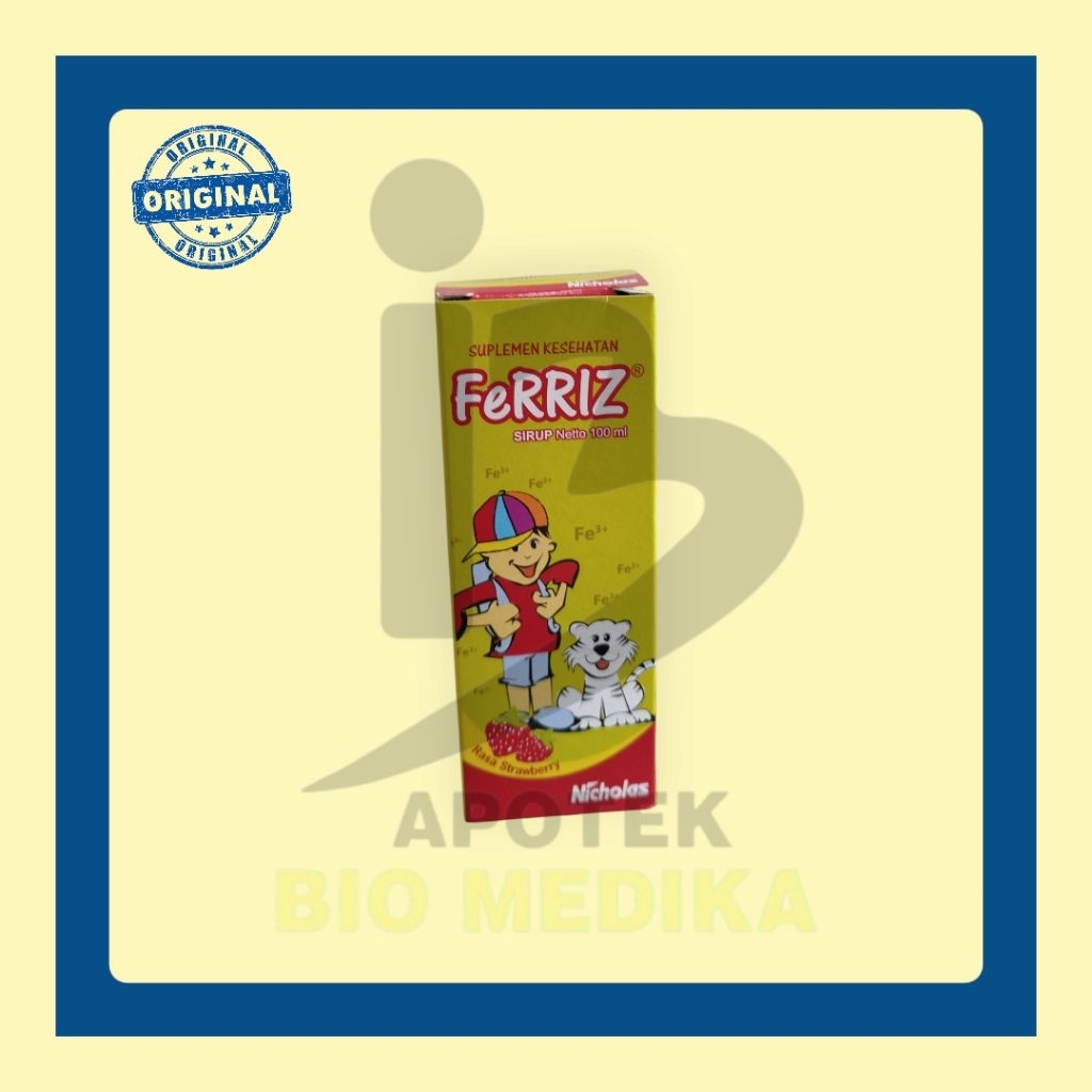 FERRIZ SIRUP VITAMIN ZAT BESI ANAK