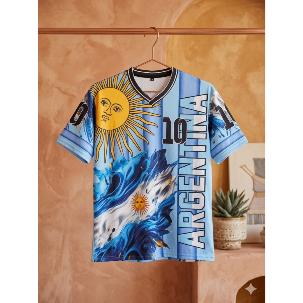 Jersey Bola - Kaos Jersey Olahraga Bola - Jersey Design Elegan FUll Printing