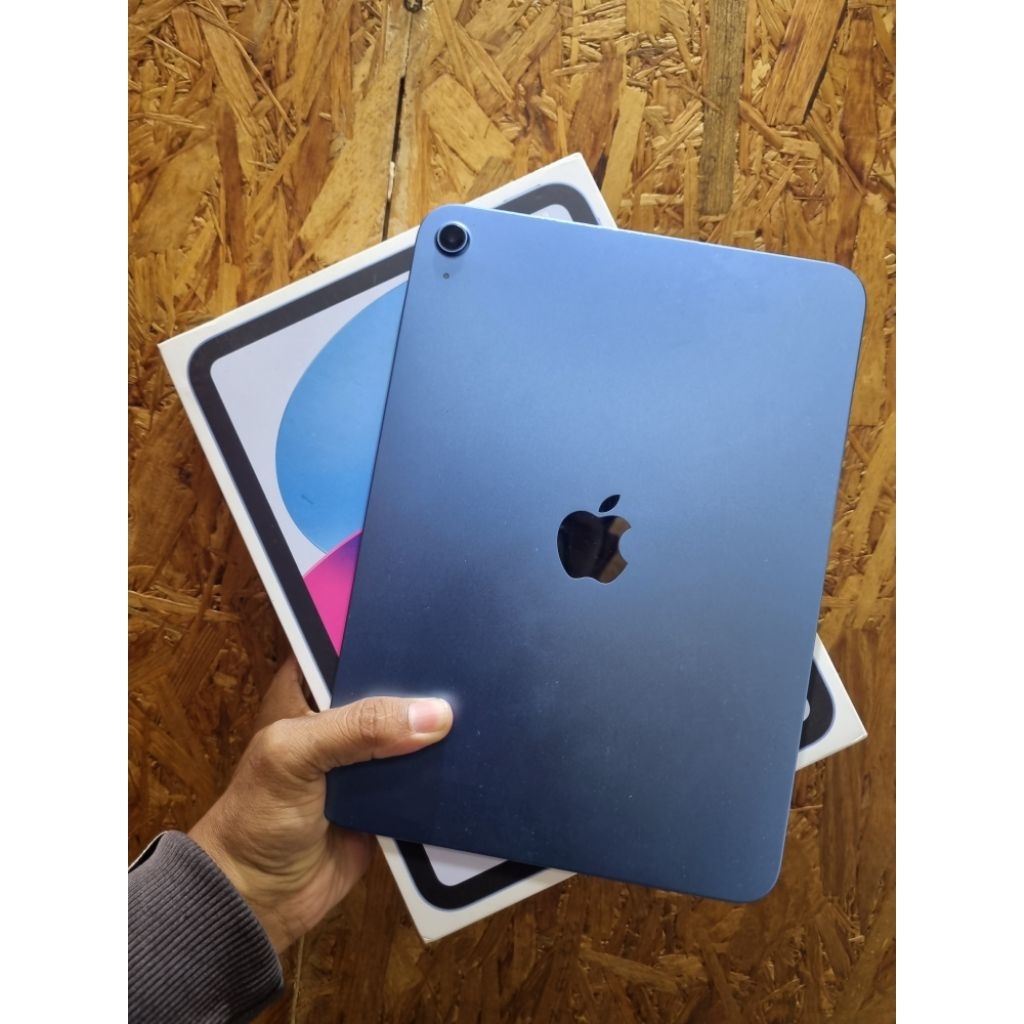 ipad gen 11 128gb blue second garansi on april 2027