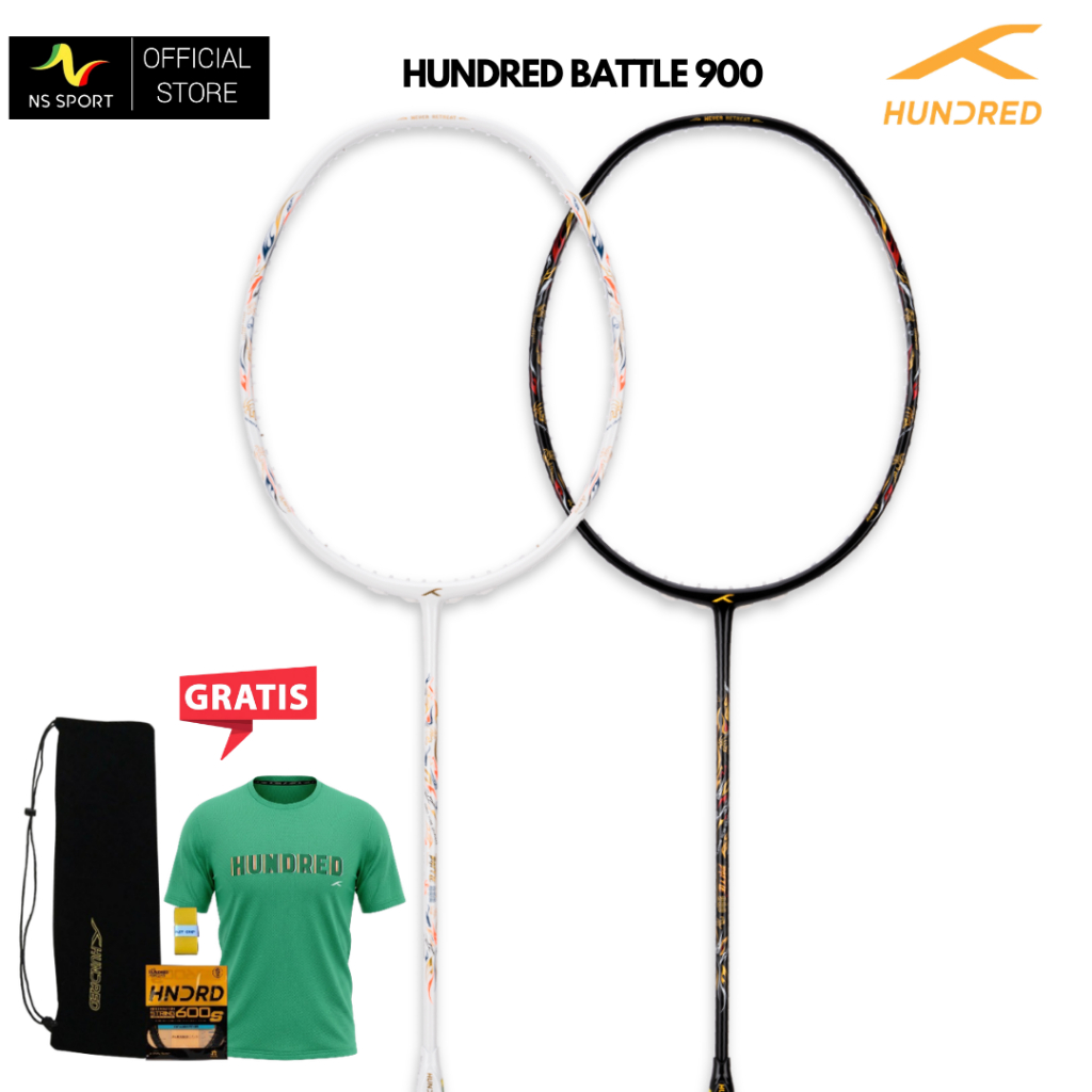Raket Badminton Hundred Battle 900