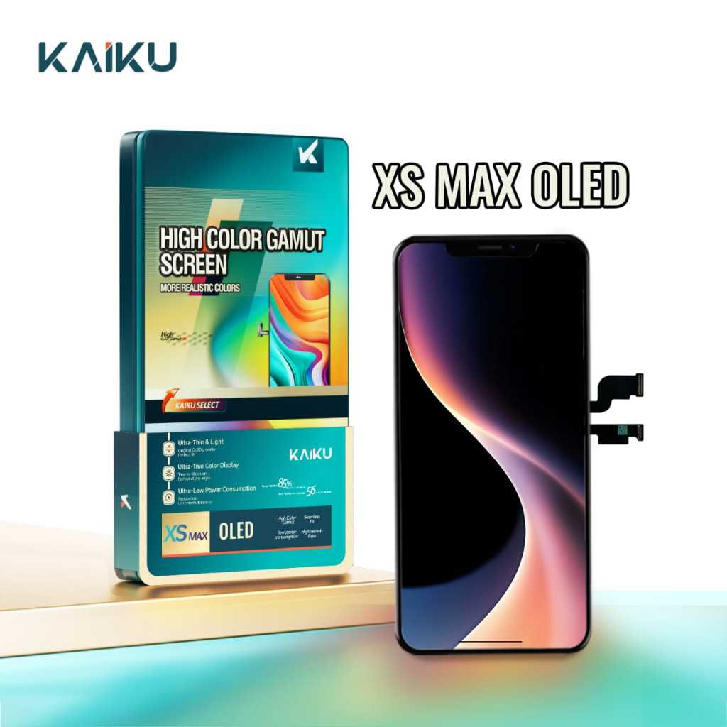 LCD + TOUCHSCREEN FULLSET ORIGINAL IPHONE XS MAX/ LCD TS ORI IP XS MAX/ APPLE/ IPH KAIKU HD+