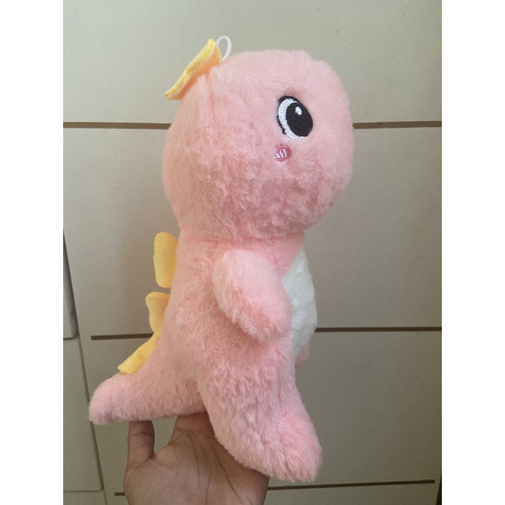 Dino boneka capit happytime lembut lucu baru