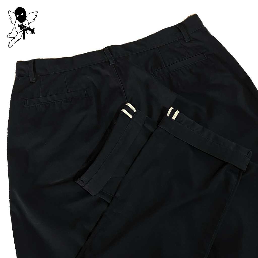 Original Fred Perry Classic Twill Black Chino Pants
