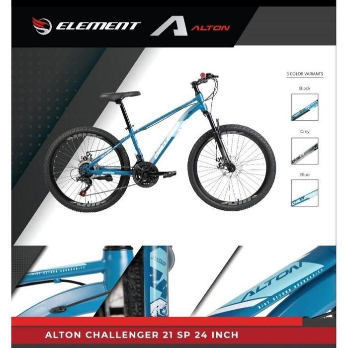 Sepeda MTB Alton Challenger 21 Speed 24 Inch